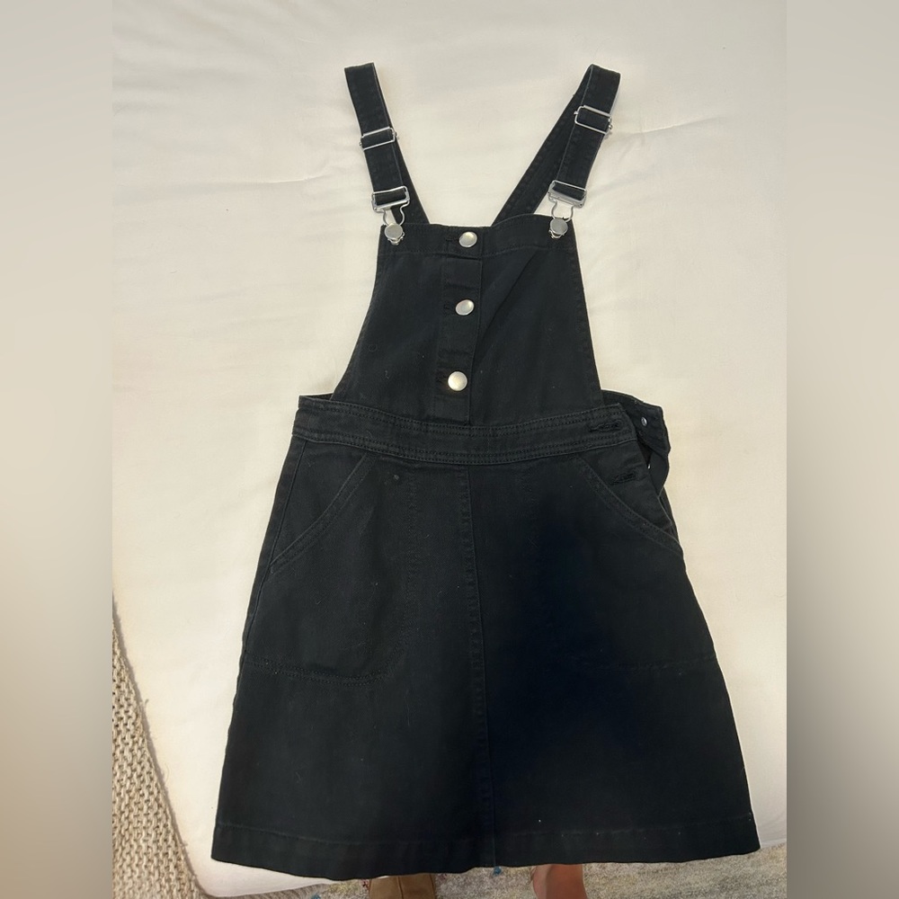 Black overall dress!